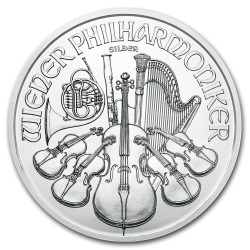 Zilveren Philharmoniker 1 OZ divers jaar