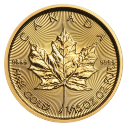 Gouden Maple Leaf 1/10 OZ divers jaar