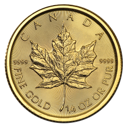 Gouden Maple Leaf 1/4 OZ divers jaar