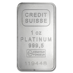 Koop een platinabaar van 1 troy ounce gram bij Goudwisselkantoor