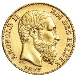 Gouden 20 francs België divers jaar