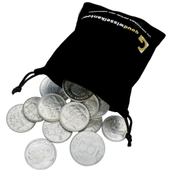 1 KG puur zilveren Francs België diverse jaren