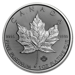 Platina Maple Leaf 1 OZ divers jaar