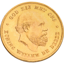 Gouden tientje Nederland 1875-1874