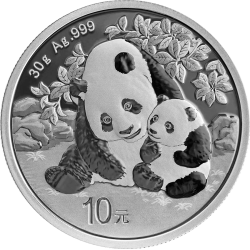 Zilveren Panda 30 gram 2024
