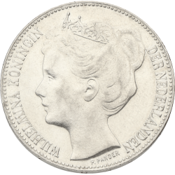 2½ gulden Wilhelmina Nederland 1898