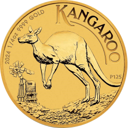 Gouden Kangaroo 1/4 OZ 2024