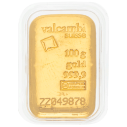 Koop een gecertificeerde goudbaar van 10 gram Valcambi bij Goudwisselkantoor