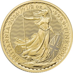 Koop de Gouden Brittannia 1/2 OZ bij Goudwisselkantoor
