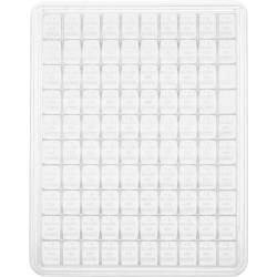 Zilverbaar kopen van 100 x 1 gram bij Goudwisselkantoor