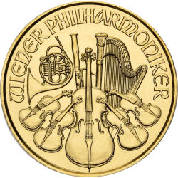 Koop de 1/25 OZ Gouden Philharmoniker 2026 bij Goudwisselkantoor