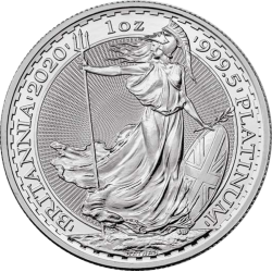Koop de platina 1 OZ Britannia bij Goudwisselkantoor