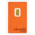 Goudstaaf Valcambi 0,5 gram met certificaat