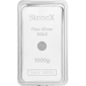 StoneX Zilveren muntstaaf kopen van 1 kilogram bij Goudwisselkantoor