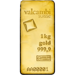 Koop een gecertificeerde goudstaaf van 1000 gram Valcambi bij Goudwisselkantoor