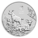 Koop de zilveren Lunar 1 oz 2027 bij Goudwisselkantoor